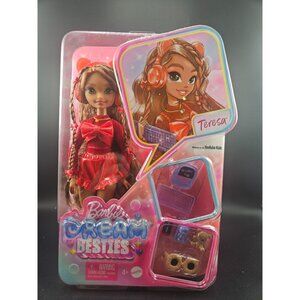 Barbie Dream Besties Teresa Fashion Doll with Video Game Accessories Playset Toy